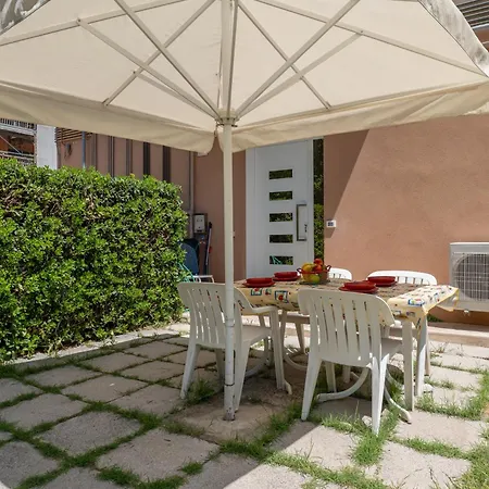 Lungomare Con Giardino E Parcheggio